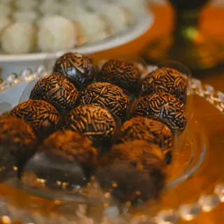 Brigadeiro de chocolate amargo