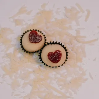 Brigadeiro de guayaba y queso